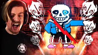 I BEAT SANS!! The GENOCIDE ROUTE in Undertale is DONE. (Undertale Genocide Ending)