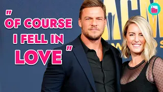 How did Reacher star Alan Ritchson meet his wife Catherine | Rumour Juice