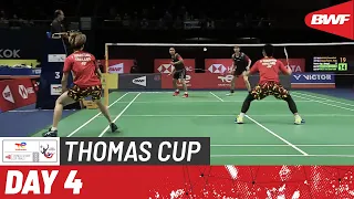 BWF Thomas Cup Finals 2022 | Thailand vs. Singapore | Group A