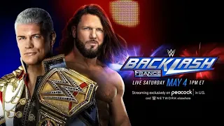 WWE Backlash 2024 in Lyon, France | PLE Watch Party
