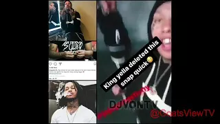 KING YELLA SAYS F*K FREDO SANTANA, Chief Keef & Goons Want SMOKE