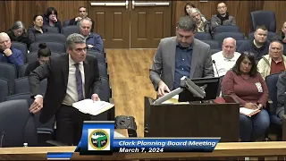 Clark Planning Board Meeting March 7, 2024