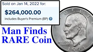 Coin Collector Finds $250,000+ Ike Dollar Prototype & Sells At Auction: The First Eisenhower Dollar