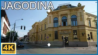 [4K] Jagodina - Serbia🇷🇸Walking Tour - City Centre