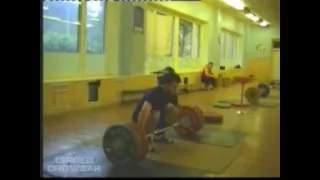 Асламбек Эдиев рывок 185 кг./Aslambek Ediev 185 kg Snatch