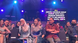 Terharu, Alhamdulillah penghargaan ke 3 Lesti Penyanyi dangdut paling ngetop Sctv musik awards 2023