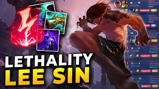 FULL DAMAGE LEE SIN IS INSANE *1 SHOT EVERYONE*