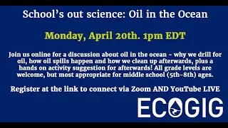 School's out science - Oil in the Ocean