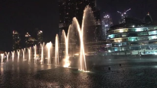 Dubai Fountain 2017 ( Andrea Bocelli & Celine Dion - The Prayer )