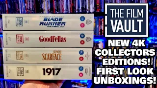 THE FILM VAULT 4K COLLECTORS EDITION RANGE SERIES UNBOXINGS! ** Bladerunner, Goodfellas & More!