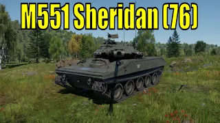 76mm M551 Sheridan First Impressions - Airborne General Battlepass - War Thunder