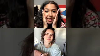 Instagram Live: the cast of Julie and The Phantoms (20/09 - @columbiarecords)
