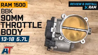 2013-2018 RAM 1500 5.7L BBK 90mm Throttle Body Review & Install