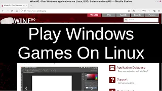 Gaming On Linux? You Bet! How To Install Wine And Run Windows Software And Games In Mint & Ubuntu