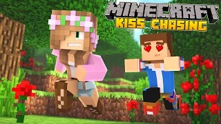 Minecraft - Little Kelly Adventures : KISS CHASING WITH MY BOYFRIEND!