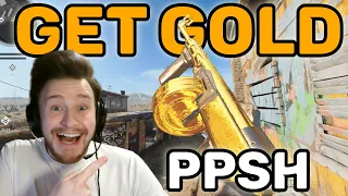 Fastest Way To Get Gold PPSH in Cold War