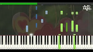 Feelings | Adelina Piano synthesia tutorial