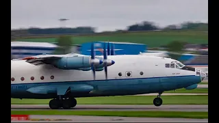 🔴4K 57year old Antonow AN12 @5:35 Aberdeenairport 🔴 #aviation #livestream #live 12.5.23