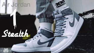 Air Jordan 1 high OG Stealth unboxing & on foot everybody slept on his last year, not me 🍾🔥🔥