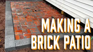 Building A Brick Patio