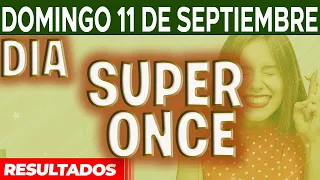 Resultado del sorteo Super Once Dia del Domingo 11 de Septiembre del 2022.