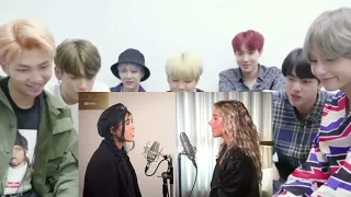 BTS reation to aish vs @emma heesters | Hindi and English| Romantic songs