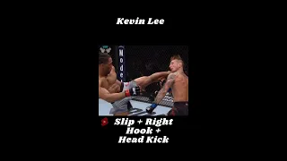 Slip the JAB with Right Hook then Head Kick I Kevin Lee IMMA Tutorial #shorts