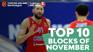Turkish Airlines EuroLeague, Top 10 Blocks of November!