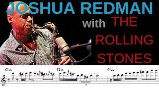 Transcription: Joshua Redman with The Rolling Stones, "Waiting on a Friend"