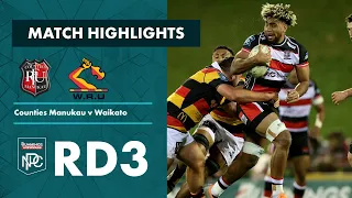 Bunnings NPC 2022 | Round 3 Highlights | Counties Manukau v Waikato