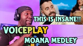 VoicePlay | Moana Medley feat. Rachel Potter | Reaction