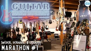 Guitar Search Saturdays MARATHON #1 - Sweden, Denmark, and Germany Guitar Shops