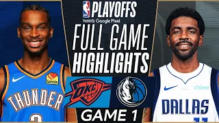 MAVERICKS vs THUNDER FULL GAME 1 HIGHLIGHTS | May 7, 2024 | NBA Playoffs GAME 1 Highlights (2K)