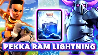 PEKKA die？Go Top1 with PEKKA RAM LIGHTNING deck🐏-Clash Royale