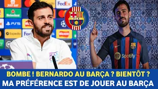 Bernardo Silva au fc Barcelone est-ce un bon transfert pour le Barça ?Bernardo au barça c'est acté !