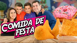 Todas as Comidas da Festa de 6 Anos dos Twinos