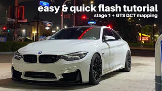 A Simple Bootmod3 Flash TUTORIAL For Noobs! F8X Stage 1 & GTS DCT Tune in 10 Minutes!