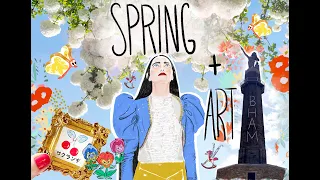 Spring Flowers & Creating Art! This film diary is all about being creative outdoors! #AFD007