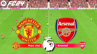 FC 24 | Man United vs Arsenal - Premier League 23/24 Season - PS5™ Full Gameplay