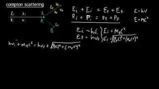 Quantum Mechanics 003 :  derivation of compton scattering part 1