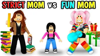 STRICT MOM vs FUN MOM.. (Roblox Brookhaven RP)