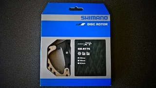 Shimano XT SM-RT76 160mm Disc Rotor Unboxing | [4K]