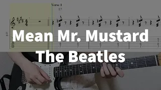 The Beatles - Mean Mr. Mustard Guitar Tabs