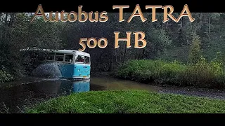 Autobus Tatra 500 HB a Slovenská strela v Lužné