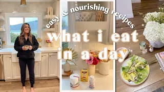 DAY IN THE LIFE | what I eat, grocery shop with me, simple recipes, & wellness favorites!!