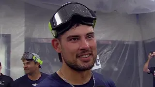 Luke Maile is proud of the Guardians being able to earn first place in the division