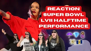 FULL RIHANNA SUPER BOWL LVII HALFTIME SHOW REACTION!