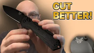 Freek vs. Freek Rematch! Blade steel and edge geometry, did Benchmade nail it?