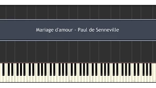 Mariage d'amour - (Richard Clayderman) Paul de Senneville (Piano Tutorial)