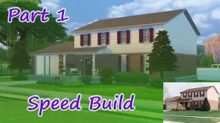 💕 MY CHILDHOOD HOME 💕 | The Sims 4 | Speed Build - Part 1